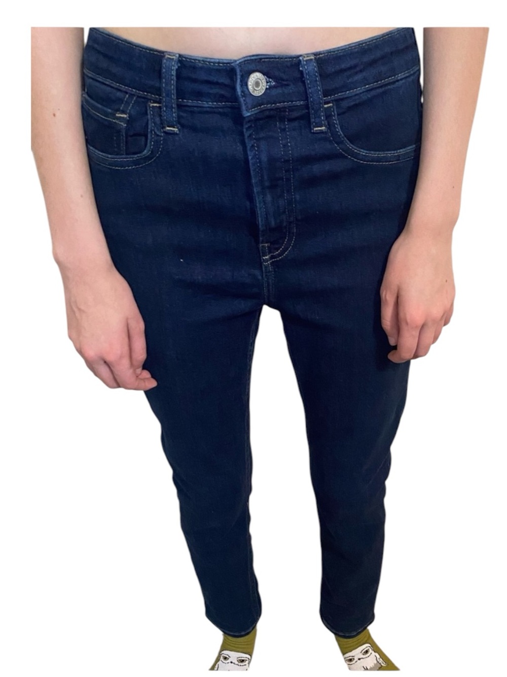 GAP Teen Size 16 Skinny Jeans Dark Indigo Blue stretch denim NWOT back to school